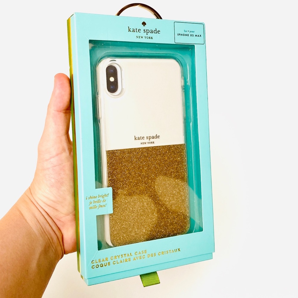 KATE SPADE Glitter iPhone XS Max Case